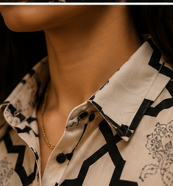 Womens Premium Printed Cotton Shirt