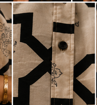 Womens Premium Printed Cotton Shirt