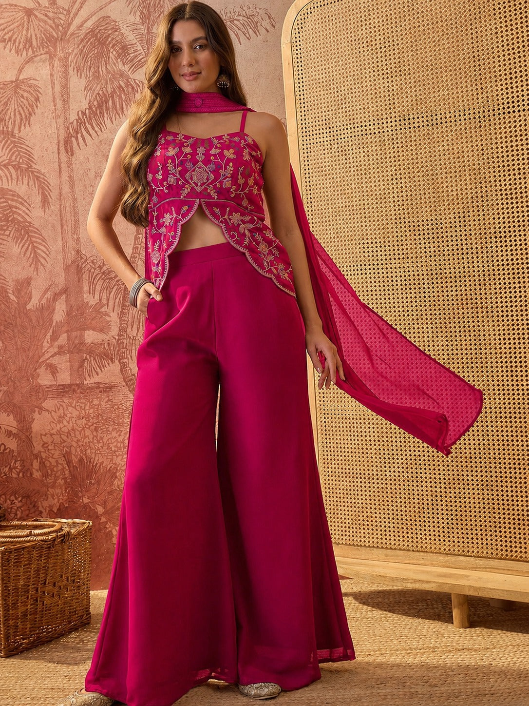 KURTI  WITH PLAZZO & DUPATTO