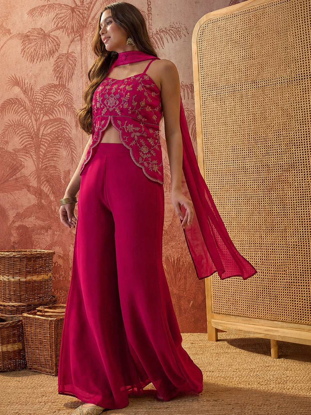 KURTI  WITH PLAZZO & DUPATTO