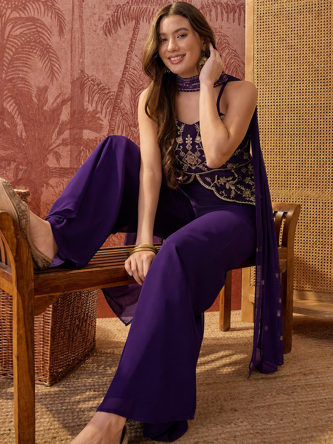 KURTI  WITH PLAZZO & DUPATTO